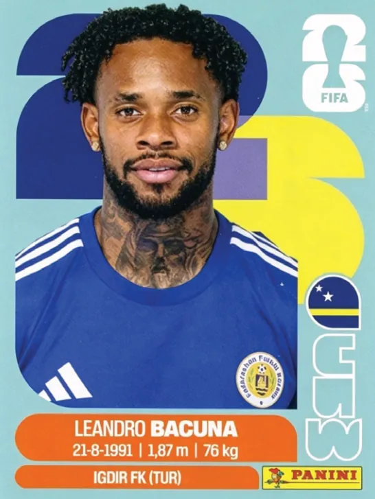Figurinha CUW12 — Curaçao