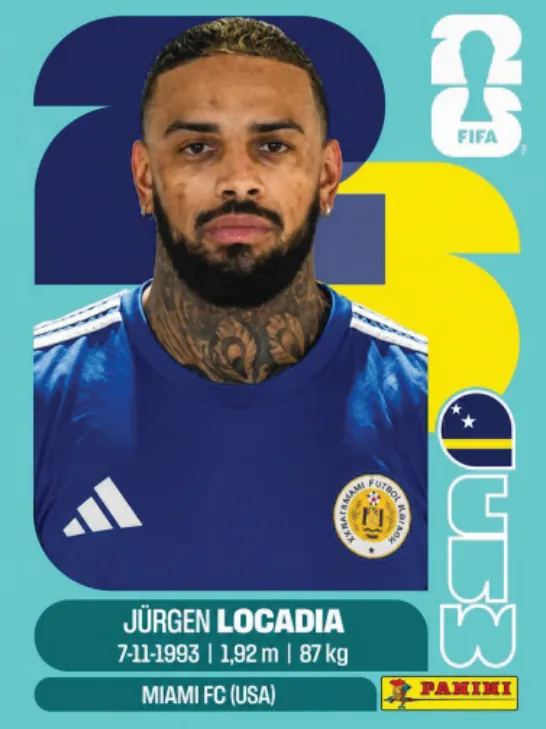Figurinha CUW17 — Curaçao