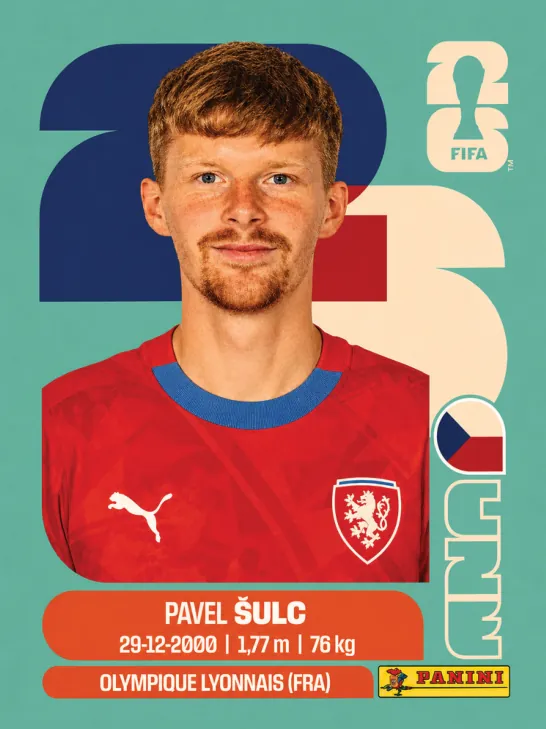 Figurinha CZE14 — República Tcheca