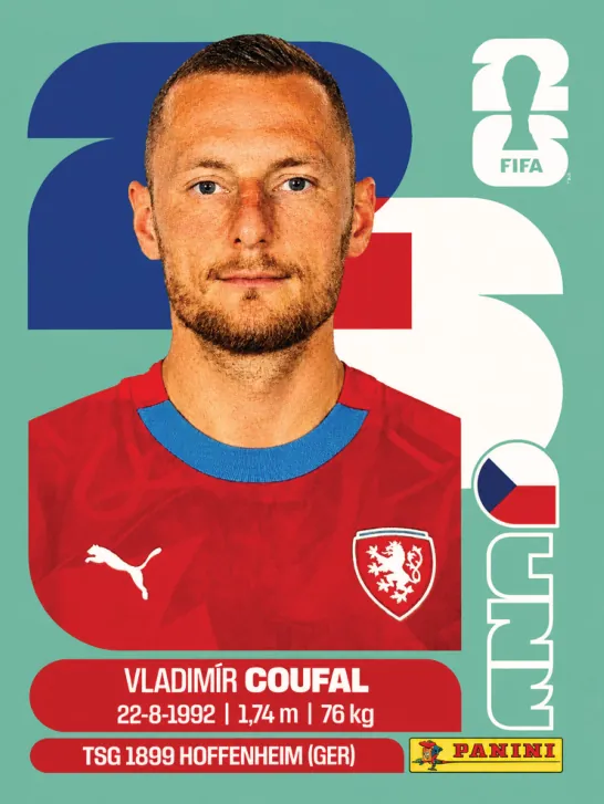 Figurinha CZE5 — República Tcheca