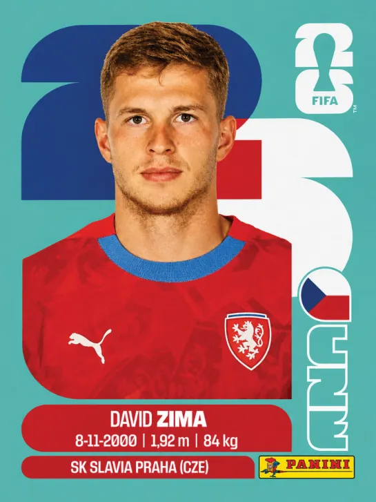 Figurinha CZE8 — República Tcheca