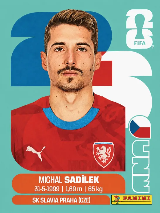 Figurinha CZE9 — República Tcheca