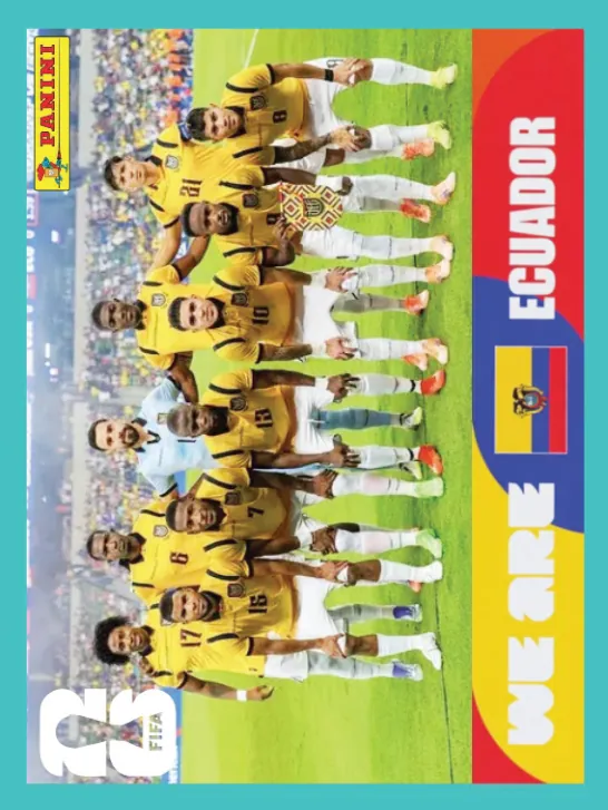 Figurinha ECU13 — Equador