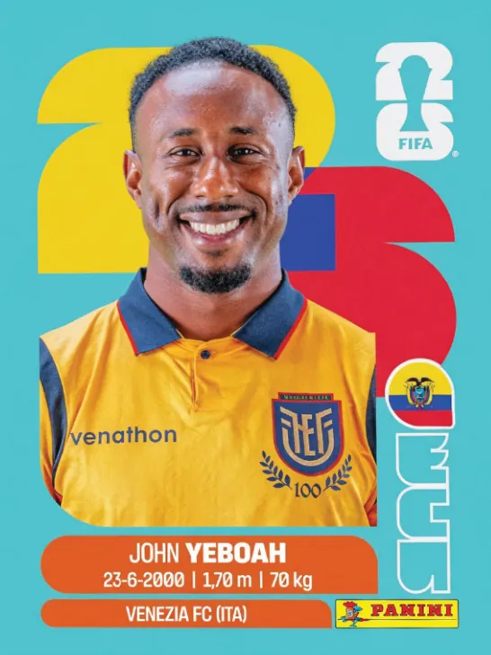 Figurinha ECU14 — Equador
