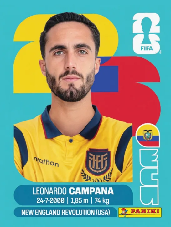 Figurinha ECU15 — Equador