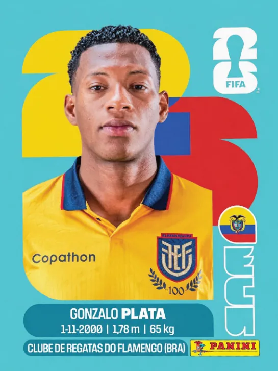 Figurinha ECU16 — Equador