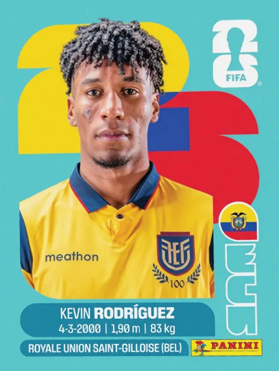 Figurinha ECU19 — Equador