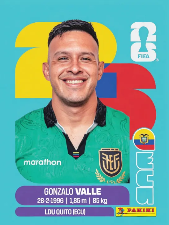 Figurinha ECU3 — Equador