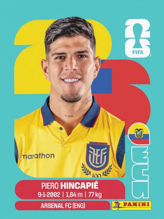 Figurinha ECU4 — Equador