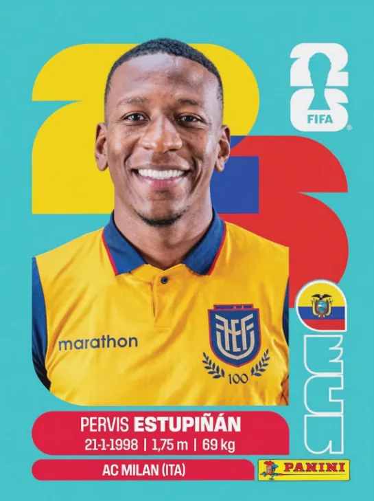 Figurinha ECU5 — Equador