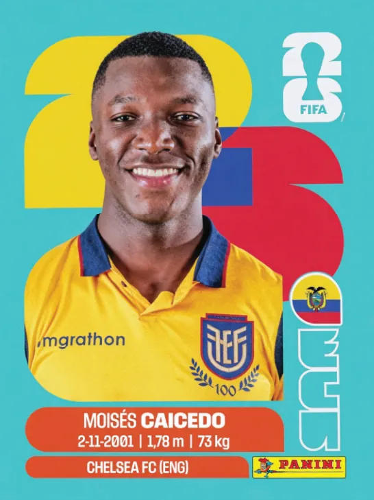 Figurinha ECU9 — Equador