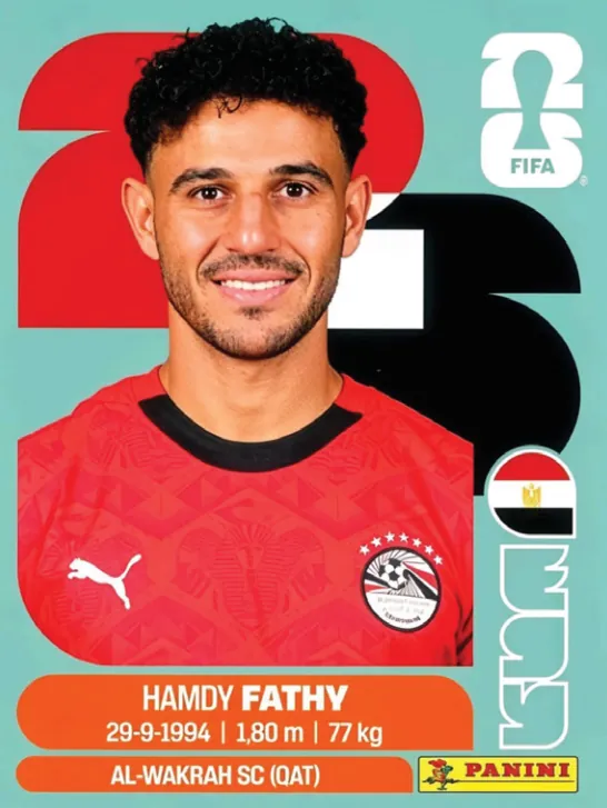Figurinha EGY12 — Egito