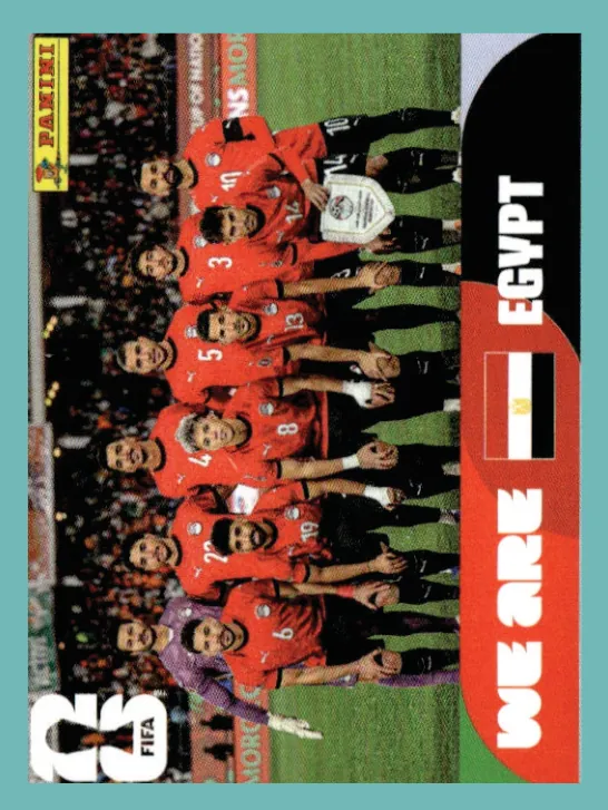Figurinha EGY13 — Egito