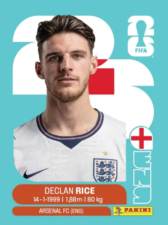 Figurinha ENG10 — Inglaterra