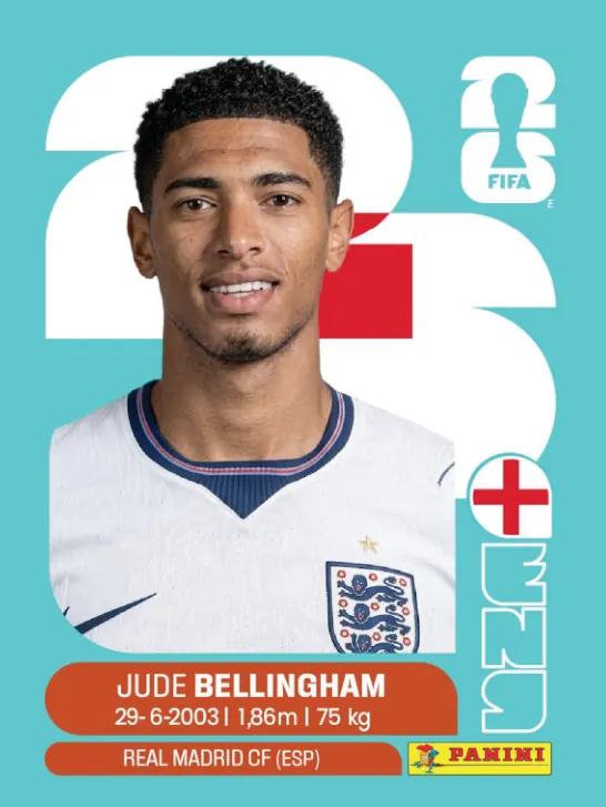 Figurinha ENG11 — Inglaterra