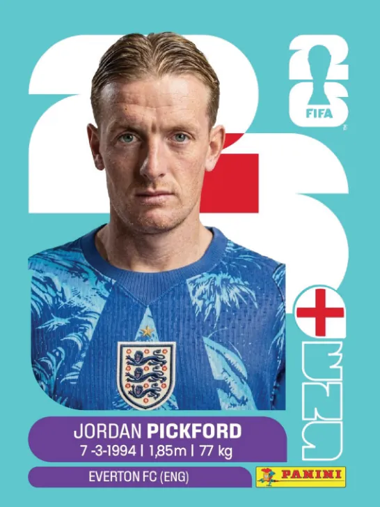Figurinha ENG2 — Inglaterra