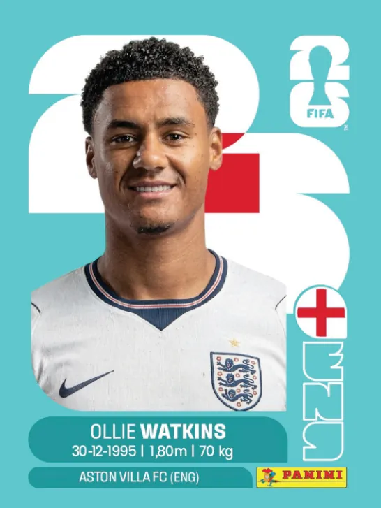 Figurinha ENG20 — Inglaterra