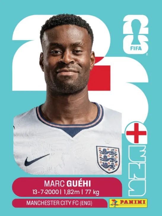 Figurinha ENG4 — Inglaterra
