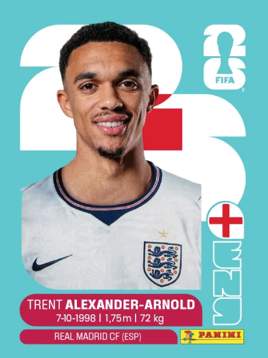 Figurinha ENG6 — Inglaterra