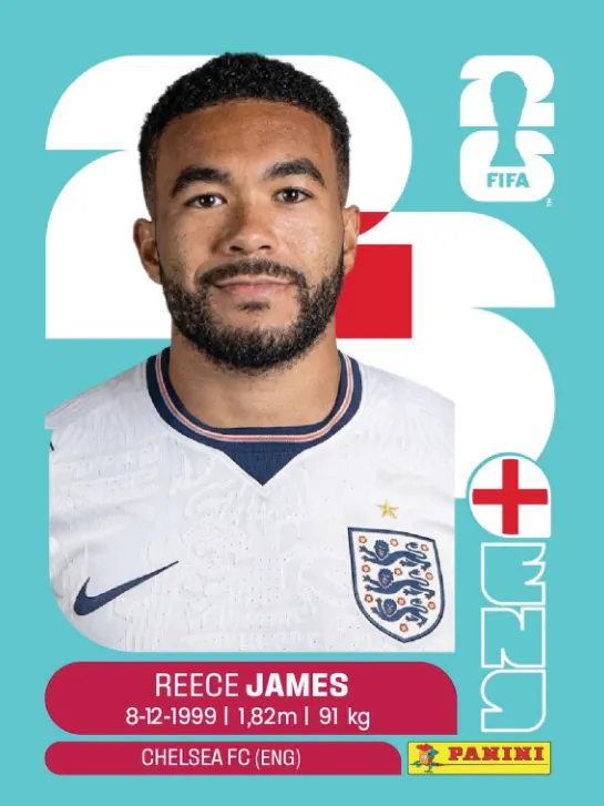 Figurinha ENG7 — Inglaterra