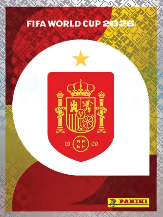 Figurinha ESP1 — Espanha