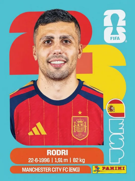 Figurinha ESP10 — Espanha