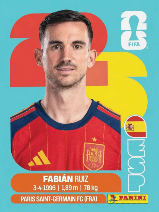 Figurinha ESP12 — Espanha