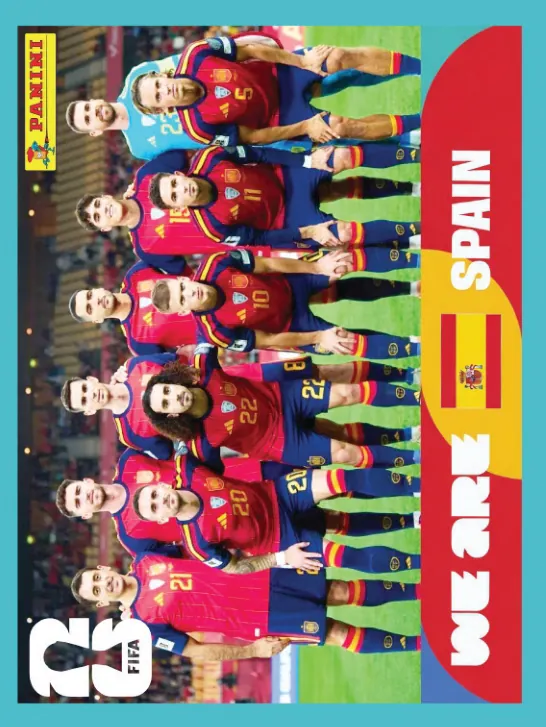 Figurinha ESP13 — Espanha