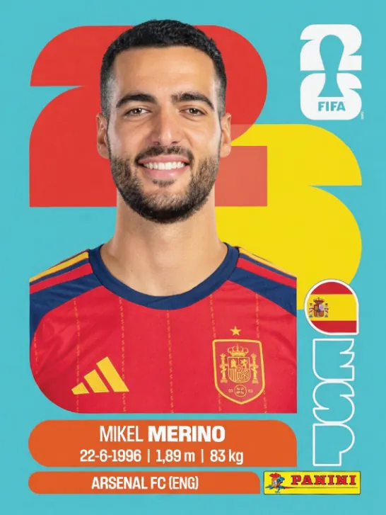 Figurinha ESP14 — Espanha