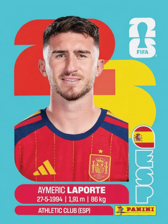 Figurinha ESP4 — Espanha