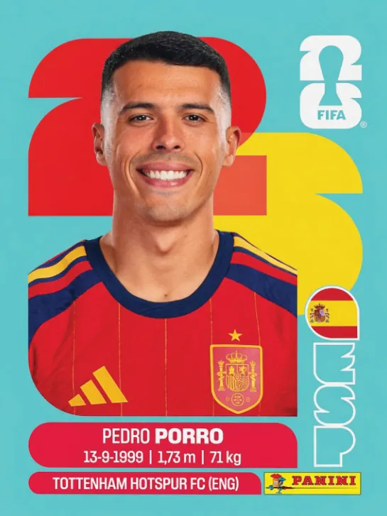 Figurinha ESP6 — Espanha