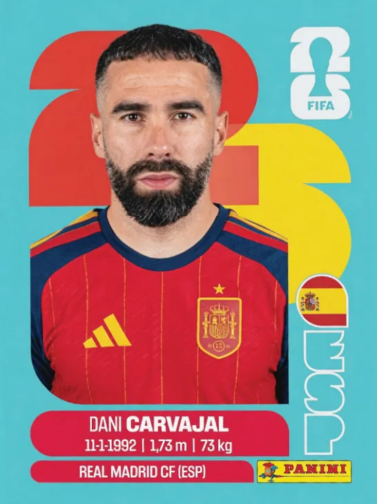 Figurinha ESP7 — Espanha