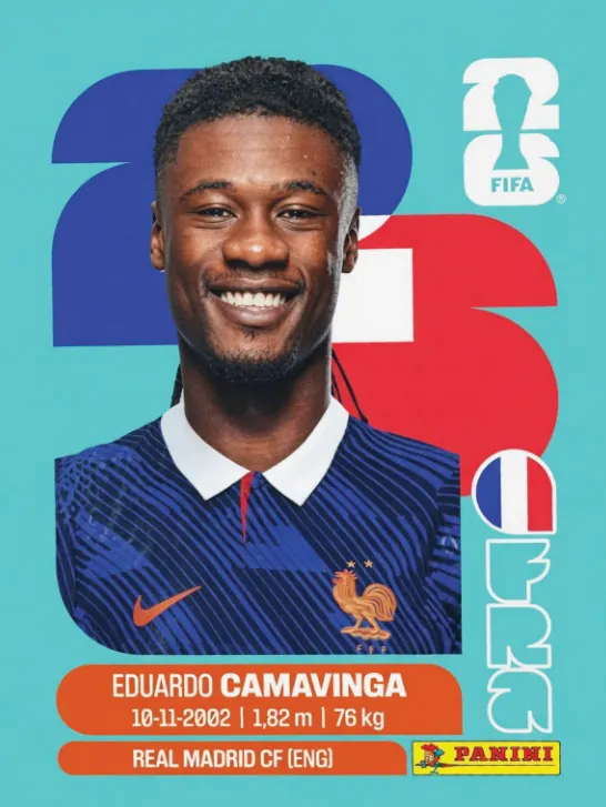 Figurinha FRA10 — França