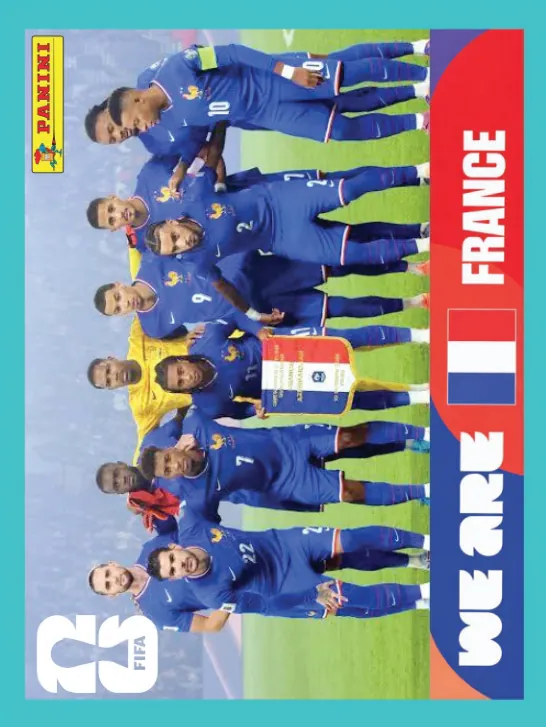 Figurinha FRA13 — França