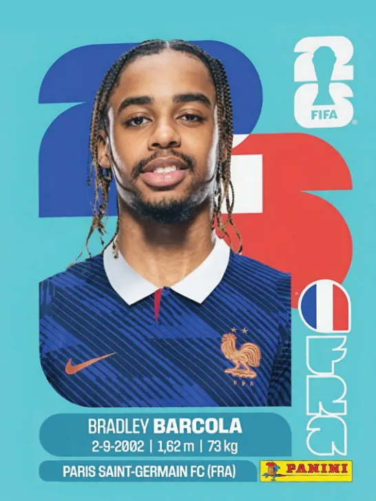 Figurinha FRA16 — França