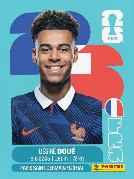 Figurinha FRA17 — França