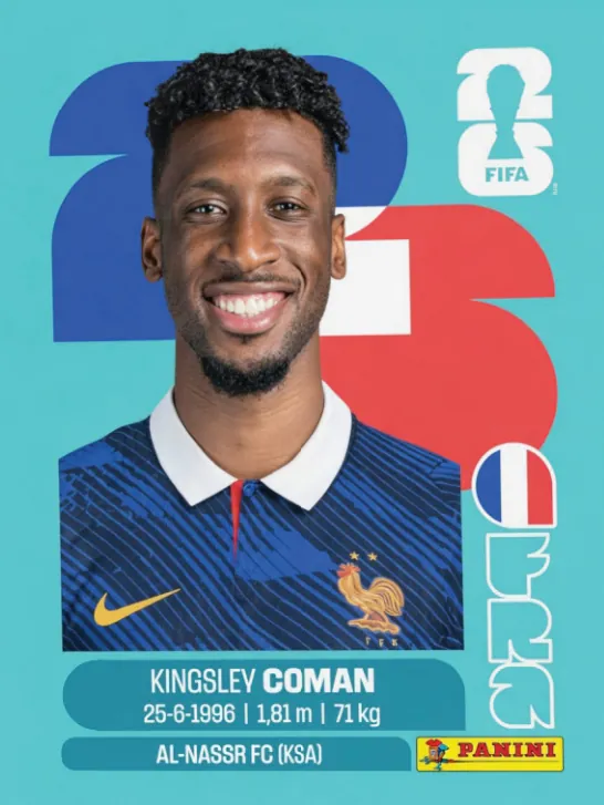 Figurinha FRA18 — França
