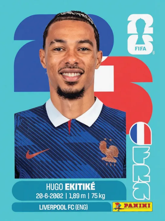 Figurinha FRA19 — França