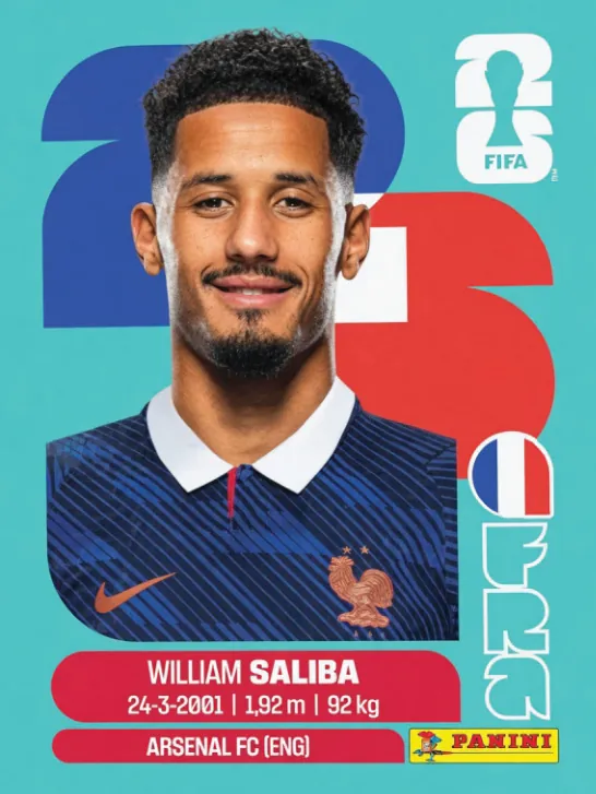 Figurinha FRA4 — França