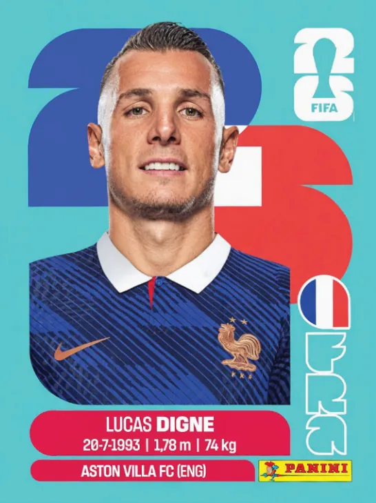 Figurinha FRA8 — França