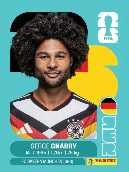 Figurinha GER16 — Alemanha