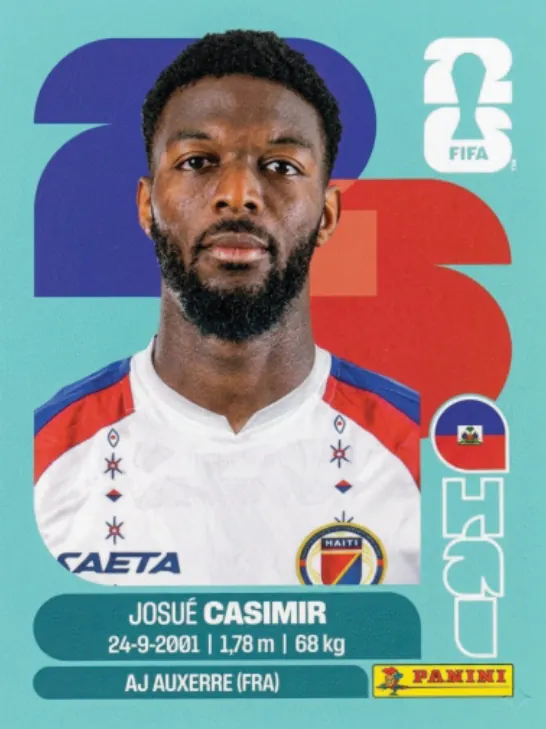 Figurinha HAI16 — Haiti