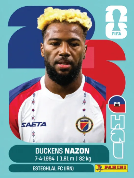 Figurinha HAI18 — Haiti