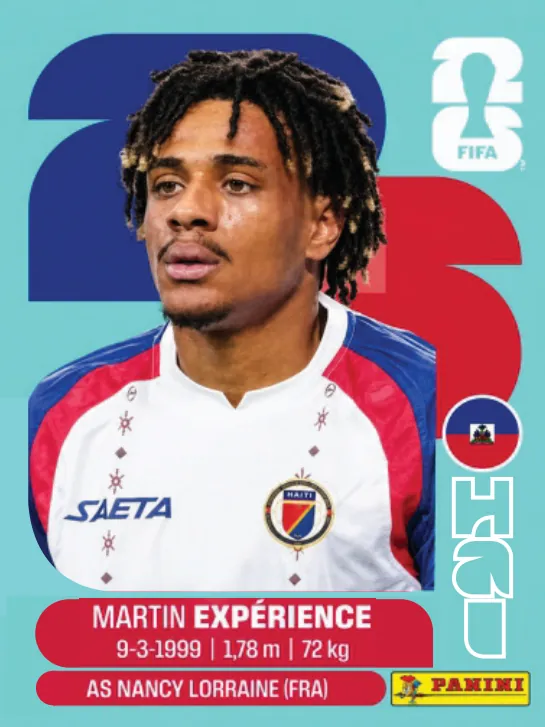 Figurinha HAI4 — Haiti