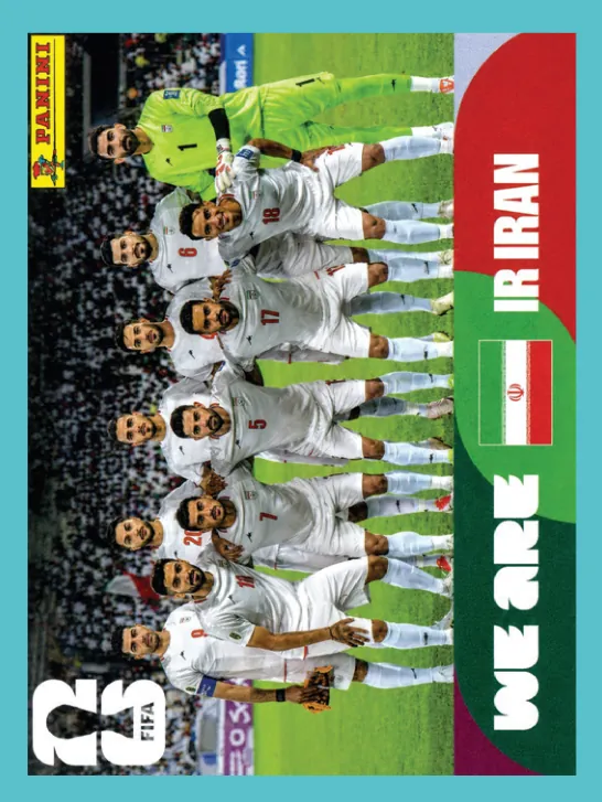 Figurinha IRN13 — Irã