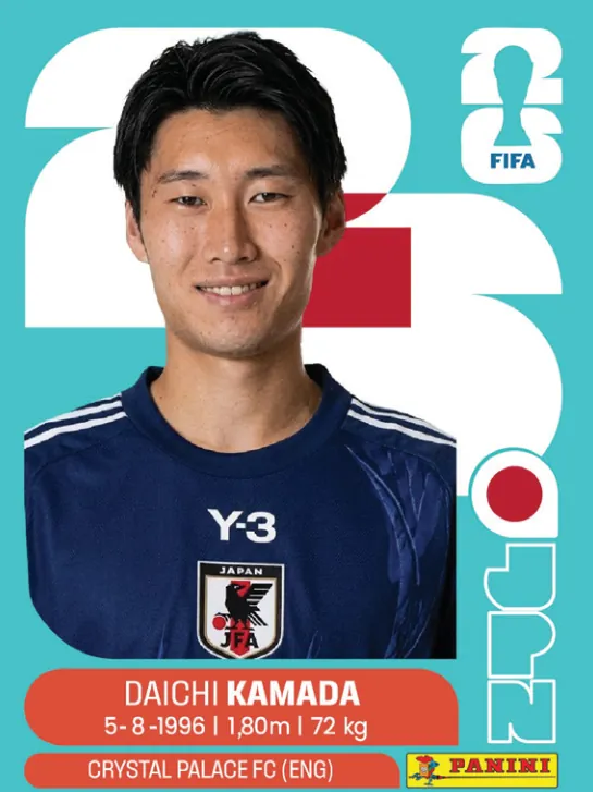 Figurinha JPN11 — Japão
