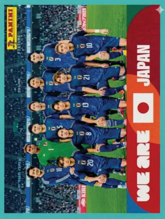 Figurinha JPN13 — Japão