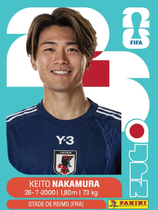 Figurinha JPN15 — Japão