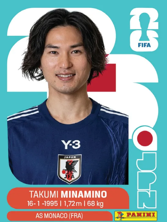 Figurinha JPN16 — Japão