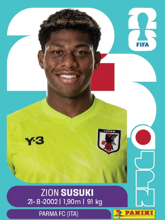 Figurinha JPN2 — Japão